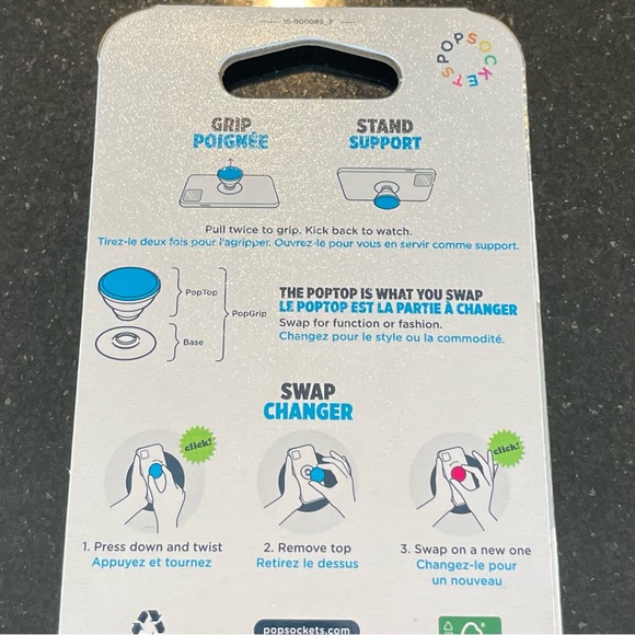 Popsocket Round Christmas Holiday Lights MSRP $14.99 - Picture 3 of 3